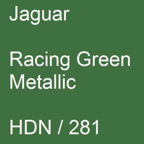 Jaguar, Racing Green Metallic, HDN / 281.